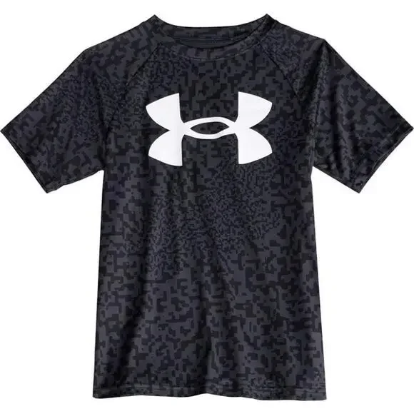 Under Armour Boys' Y Medium UA Tech Printed Short Sleeve T-shirt - Picture 1 of 1
